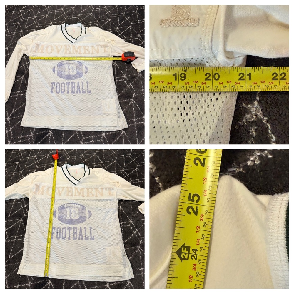 Free People Movement Juniper Long Sleeve Tunic Football Jersey - Picture 3 of 6